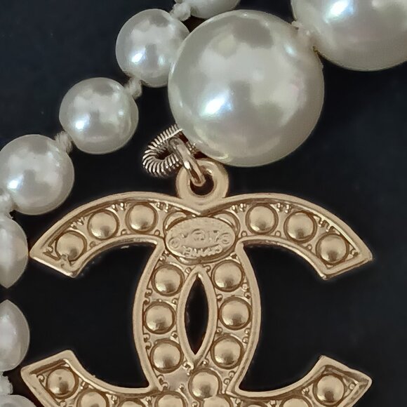 CHANEL NECKLACE PEARLS | 100TH ANNIVERSARY CHANEL - Picture 3 of 10